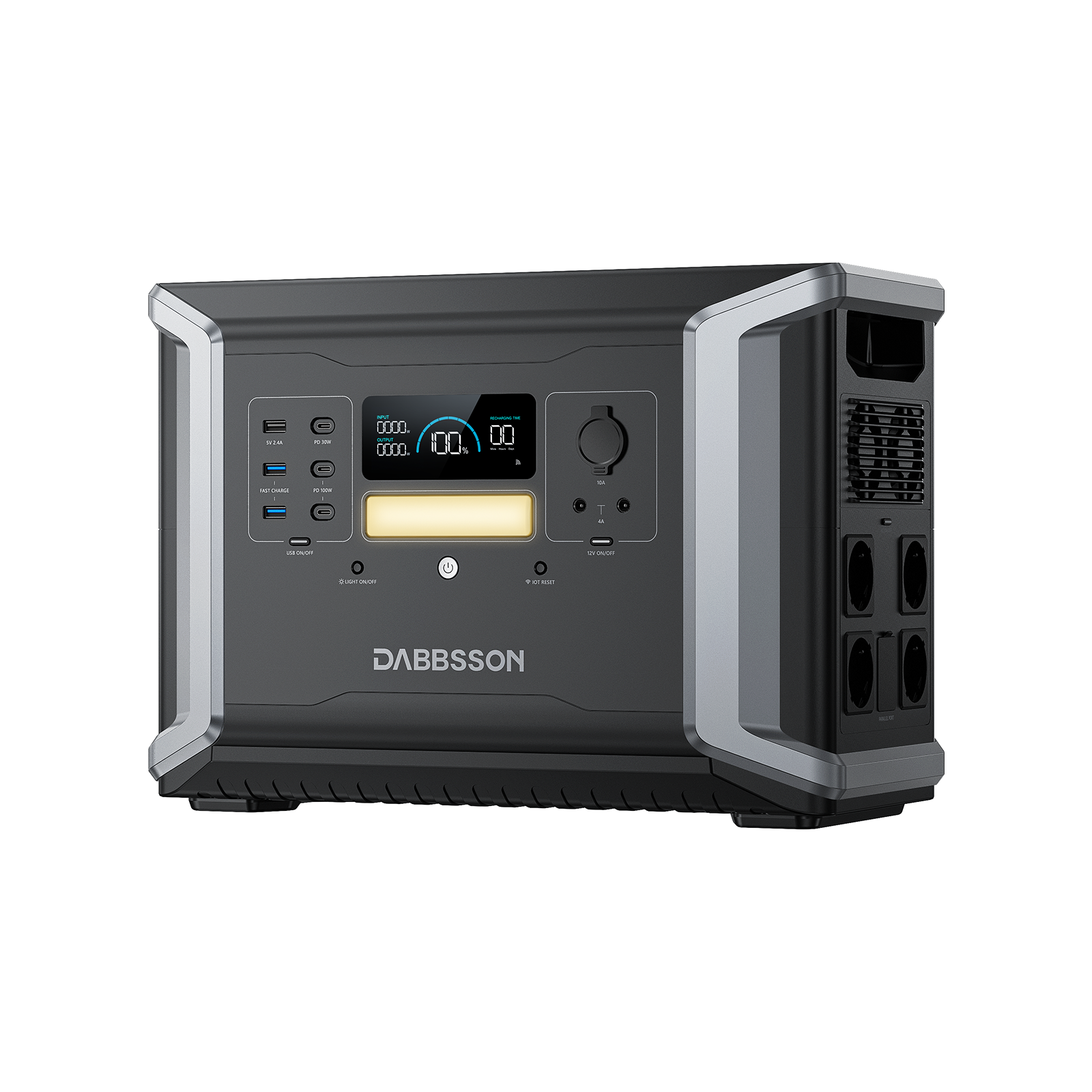 Портативна електростанція Dabbsson DBS2100 Pro - 2150 Вт·год | 2400 Вт